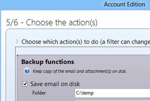 Save email in any format