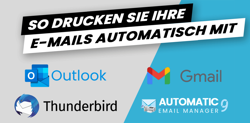 Lösung zum automatischen Drucken von E-Mails