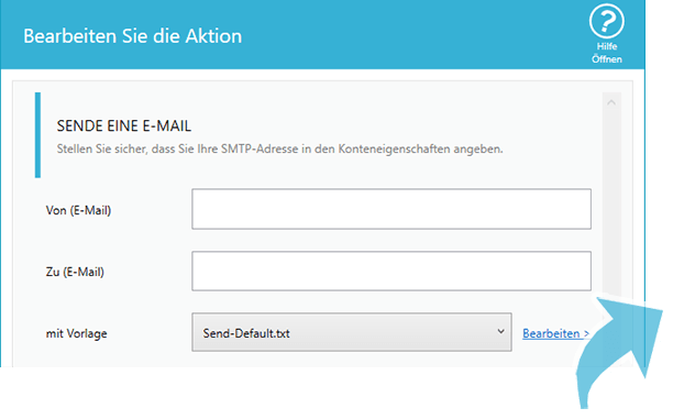 Automatisches Senden von E-Mails