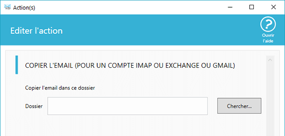 options de copie