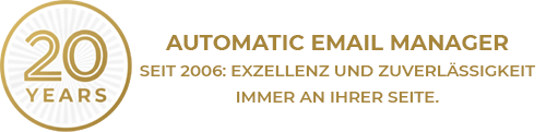 Auszeichnung für 20 Jahre automatischen E-Mail-Manager