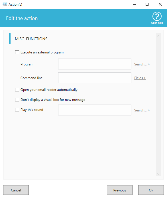 Add external functions